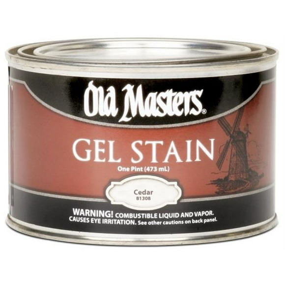 Old Masters 81308 1 Pint Cedar Gel Stain
