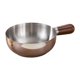 thumbnail image 1 of Olla para leche, olla para sopa, portátil, de acero inoxidable con mango de madera, utensilios de cocina para el hogar, para calentar salsas, Plata, 1 of 8