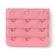 thumbnail image 1 of Señora 5Pcs 3 Gancho De 3 Filas Longitud Ajustable Correa Del Sujetador Extensor Ganchos De Hebilla Rosado 1pcs Una Talla, 1 of 5
