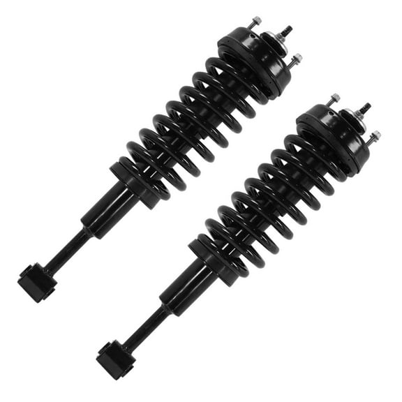 Detroit Axle - RWD 2pc Front Struts for 2007 2008 2009 2010 Ford Explorer Sport Trac, Struts with Coil Spring Complete Quick Struts Assembly Replacement Suspension