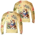 thumbnail image 3 of Corgi Celebrates Spring and Enjoys a Happy Easter All Over Print 3D Sweatshirt Unisex Merch Welsh Corgi Dog Lover Gifts Idea - 02001, 3 of 6