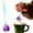 Color, variant on Heart Shaped Hollow Stainless Coffee Spoons, Long Handle Dessert Spoons, Tea Spoons for Afternoon Tea, Blue