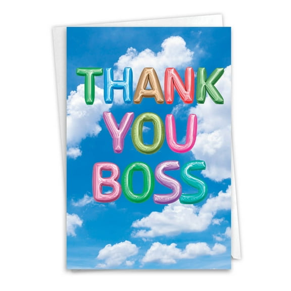 1 Thank You Card with Envelope - (Not 3D or Layered) C5651UBYG