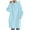 Light Blue, variant on Lindreshi Womens Full-Zip Hooded Sweatshirt Women's Hoodie Zipper Long Sleeve Sweatshirts Long Coat Tops with Pockets