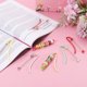 thumbnail image 5 of Uxcell 16 Pcs Beadable Bookmarks, DIY Metal Blank Bar Bookmark Bead Craft Jewelry Pendant Charm Book Mark for Gift Teacher Office Supplies Home Crafts, Candy Green, 5 of 6