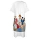 thumbnail image 4 of Gilligans Island-vestido holgado con bolsillo para mujer ropa de verano, 4 of 6