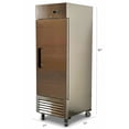 thumbnail image 4 of 27'' Single Door Commercial Refrigerator – Stainless Steel Reach-In Cooler, 23 Cu. Ft. Bottom-Mounted Compressor, ETL/NSF Certified, 4 of 10