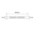thumbnail image 3 of 59 Inch Stainless Steel Shower Hose, 3 of 3