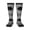 3 Black, variant on Women's Knee High Socks Rotational Motion Illusion Psychedelic Outdoor Casual Tube Socks