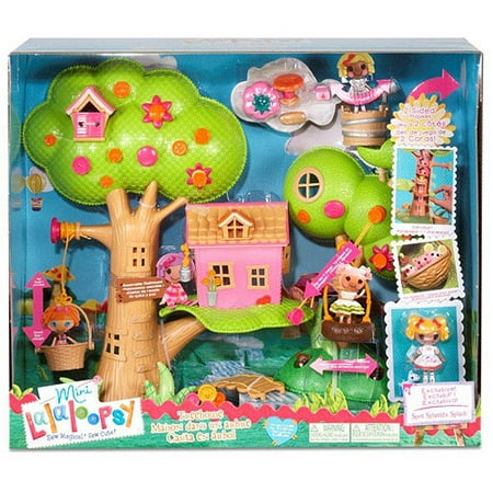 Mini Lalaloopsy Treehouse Play Set with Spot - Walmart.com