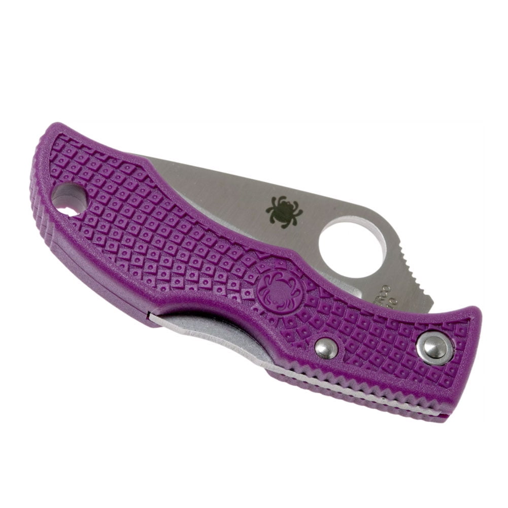 Spyderco Knives Spyderco Ladybug 3 Folding Knife Purple FRN SPLPRP3