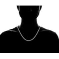 thumbnail image 3 of Reinforcements Stainless Steel 24" Cuban Chain Necklace for Men, 3 of 4