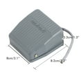 thumbnail image 3 of TFS 201 AC 250V 10A SPDT NC NO Interruptor de pedal Interruptor de pedal, 3 of 7