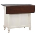 thumbnail image 5 of Sunset Trading Andrews Antique White Kitchen Island, 5 of 6