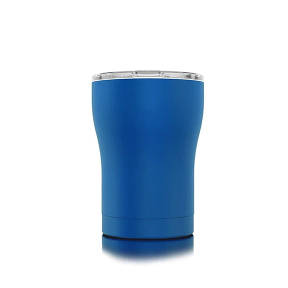 Siccups 12 oz Deep Blue Splash and Sweat Proof Tumblers