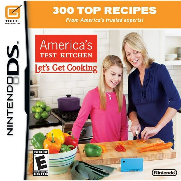 Restored America's Test Kitchen: Let's Get Cooking (Nintendo DS, 2010) (Refurbished)