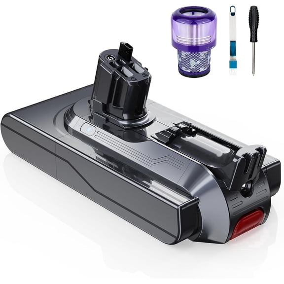 Dyson V11 Replacement Battery 25.2V 4000mAh Li-ion, Fits V11 Absolute/Fluffy/Animal