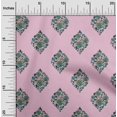 thumbnail image 1 of oneOone Cotton Poplin Fabric Leaves & Floral Block Print Fabric By The Yard 42 Inch Wide, 1 of 4