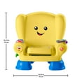thumbnail image 6 of Fisher-Price Laugh & Learn Smart Stages Chair Electronic Learning Toy for Toddlers, Yellow, 6 of 7