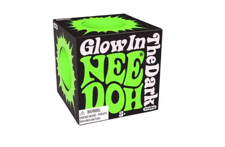 Nee Doh Glow in the Dark, 1 color chosen at random