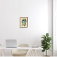 thumbnail image 2 of Stupell Industries Botanical Mushroom Man Surreal Collage Graphic Art Black Framed Art Print Wall Art, Design by Matheus Lopes Castro, 2 of 7