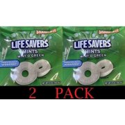 2x LifeSavers WINT O GREEN Breath Mints Bulk Hard Candy Candies 13 oz Bag 2 PACK