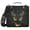 Mysterious Butterflies and Moon, variant on 3 Ring Zipper Binder with Shoulder Strap Waterproof Trapper Keeper 2 Inch D-Ring 500 Sheets Capacity Mysterious Butterflies and Moon