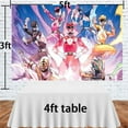 thumbnail image 5 of Mighty Morphin Backdrop Banner Party Supplies Poster Movie Theme Background for Photography Kids Birthday Decorations, 5 of 5