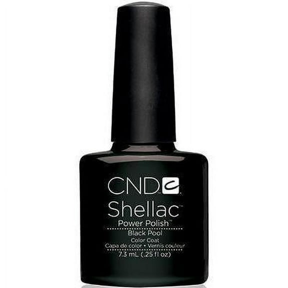 CND Shellac Gel Polish [ Black Pool ] 0.25 oz * BEAUTY TALK LA *