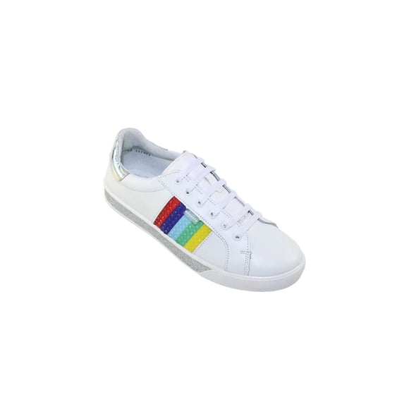 TENIS CASUALES COQUETA NIÑA BLANCO COLORES PIEL 157802B LEON 157802Bp