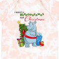 thumbnail image 4 of Inktastic I Want a Hippopotamus for Christmas Boys or Girls Baby Bodysuit, 4 of 5