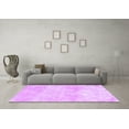 thumbnail image 3 of Ahgly Company Indoor Square Trellis Purple Modern Area Rugs, 7' Square, 3 of 4