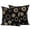 Black, variant on 2 Pack Outdoor Waterproof Throw Pillow Covers,Abstract Radiation Lines Decorative Square Pillow Case Patio Pillowcases for Chair Couch Sofa 16x16in