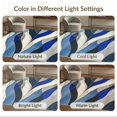 thumbnail image 7 of ODIKA 3'x5' Washable Area Rug Abstract Wavy Lattice With Diagonal Bands And Metallic Accents for Hallway, Laundry Room, Non-Slip, Flatweave, Easy Care, 7 of 7