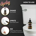 thumbnail image 3 of Spritzy Raspberry Lemonade Deodorizing Bathroom and Toilet Air Freshener Spray, 4oz, 1 Count, 3 of 5