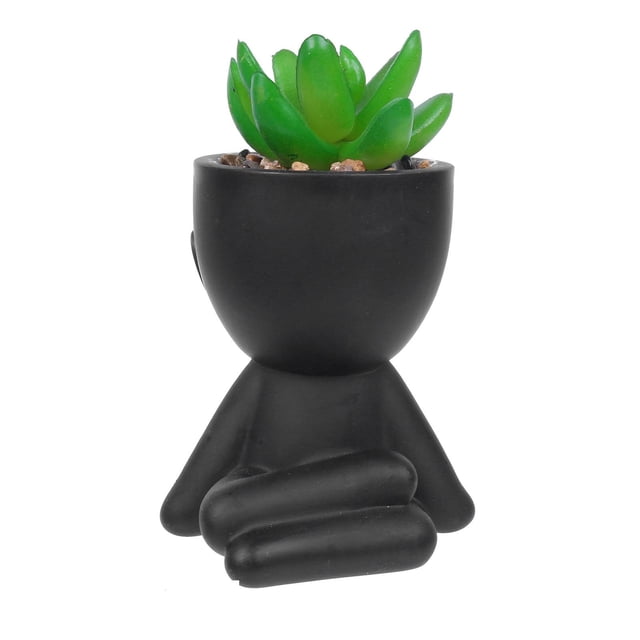 TIELUTT Lazy Man's Mini Planter with Dummy Easy Care Decorative Pots Big Christmas Ornament Christmas Ornament Keepsake Christmas Decorations and Matrix Ornament Ornament Packs