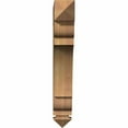 thumbnail image 2 of Ekena Millwork 4"W x 20"D x 20"H Westlake Craftsman Rough Sawn Bracket, Western Red Cedar, 2 of 4