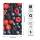 thumbnail image 2 of Balery Variety Of Fruits And Berries Toalla de Microfibra Premium con Estampado – 27.5x16 pulgadas, Alta Absorción, Suave y Aterciopelada, Secado Rápido, 2 of 6
