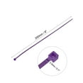 thumbnail image 3 of 200mm x 2.5mm Purple Cable Zip Ties Self-Locking Nylon Tie Wraps 200 Pack, 3 of 5
