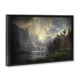 thumbnail image 4 of Stupell Industries Among Sierra Nevada Mountains Landscape & Nature Painting Black Floater Framed Canvas Art Print Wall Art, 25 x 17, 4 of 10