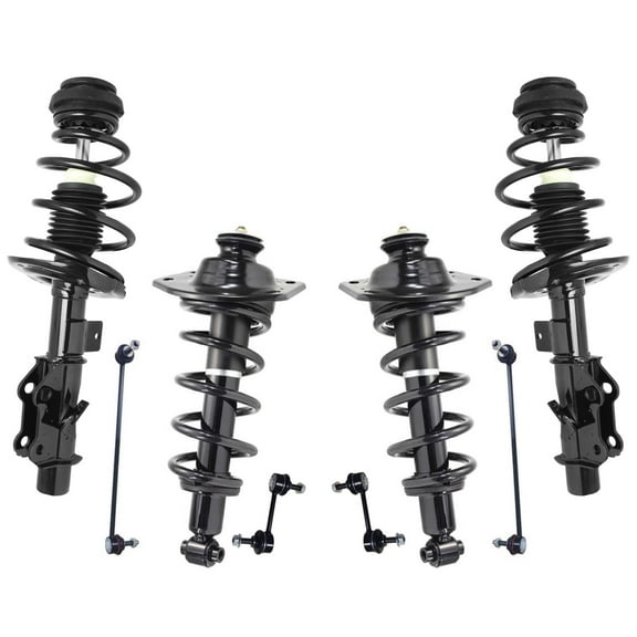 Front & Rear Complete Struts & Links Fits Chevrolet Camaro 3.6L V6 2010-2015