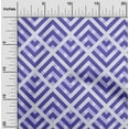 thumbnail image 2 of oneOone Cotton Poplin Violet Fabric Geometric Sewing Craft Projects Fabric Prints By Yard 42 Inch Wide, 2 of 4