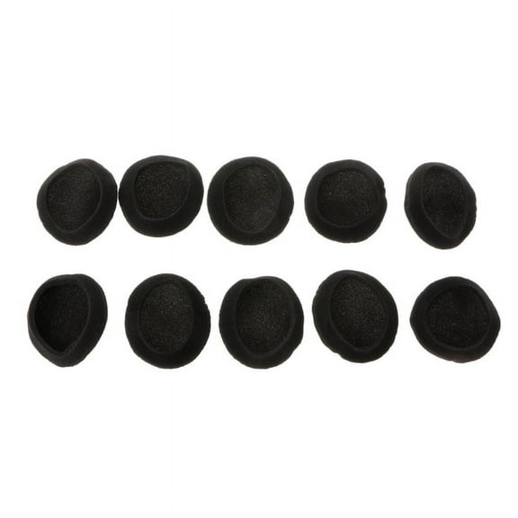 10 Pieces Soft Ear Pads Foam Cushions Headphone Pad Sponge Comfortable to Wear Headset Replacement Headphone Sleeve