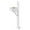 White, variant on Westhaven System with Lewiston Mailbox, Square Collar & Pineapple Finial, White
