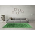 thumbnail image 3 of Ahgly Company Indoor Rectangle Oriental Emerald Green Industrial Area Rugs, 6' x 9', 3 of 4