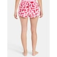 thumbnail image 4 of Valentine's Day Women's Sleep Shorts from Way to Celebrate, 2-Pack, Sizes XS-3X, 4 of 7