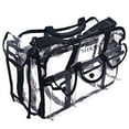 thumbnail image 2 of SHANY Clear Makeup Bag, Pro Mua rectangular Bag with Shoulder Strap, Large, 2 of 5