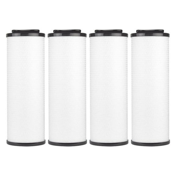 Clear Choice CCP444 Pool Spa Replacement Cartridge Filter for Arctic Spa 006541, Silver Sentinel Filter Media, 5" Dia x 13-7/8" Long, [4-Pack]