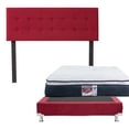 thumbnail image 1 of Colchón Matrimonial + Box Red + Cabecera Bilbao Spring Air Dicasa Monaco, 1 of 8