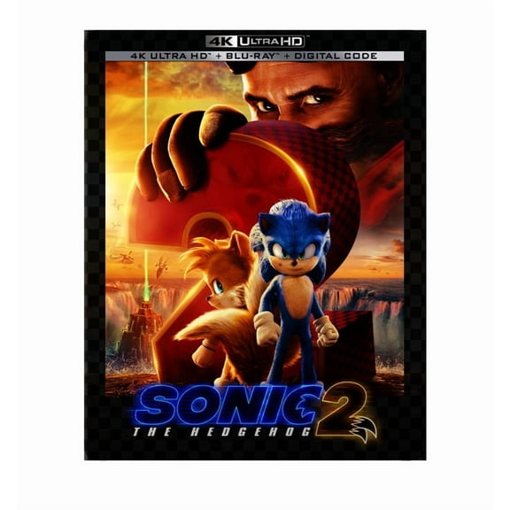 Sonic The Hedgehog 2 (4K Ultra HD   Blu-ray) Steelbook